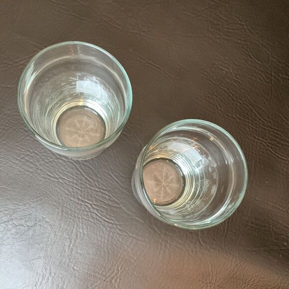 Samuel Adams Winter Lager Pilsner Blue White Etched Snowflakes 16 Oz 2 I… - Picture 4 of 5